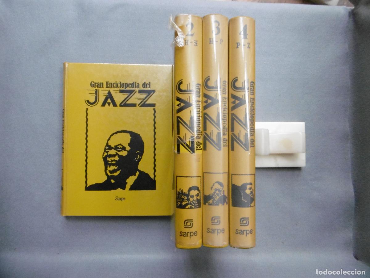 Libros: GRAN ENCICLOPEDIA DEL JAZZ. 4 vol. - MAZZOLETTI, ADRIANO (Coord). - Foto 1