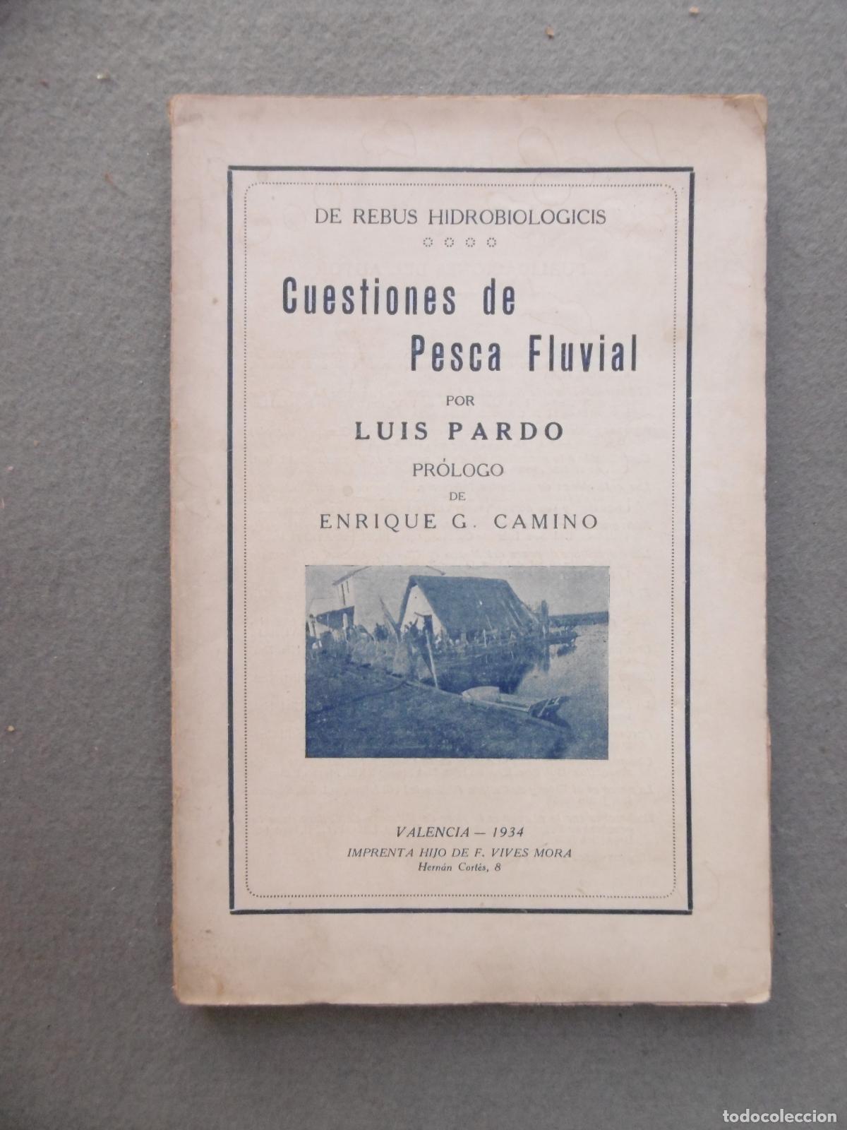 Libros: CUESTIONES DE PESCA FLUVIAL. - PARDO, LUIS. - Foto 1