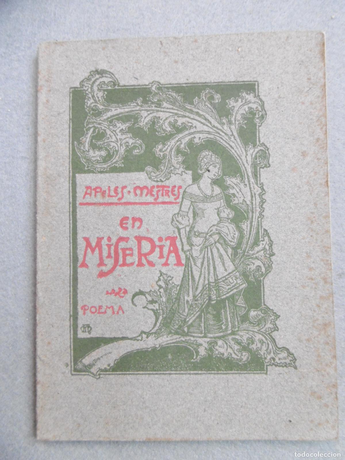 Libros: EN MISERIA. - MESTRES, APELES. - Foto 1