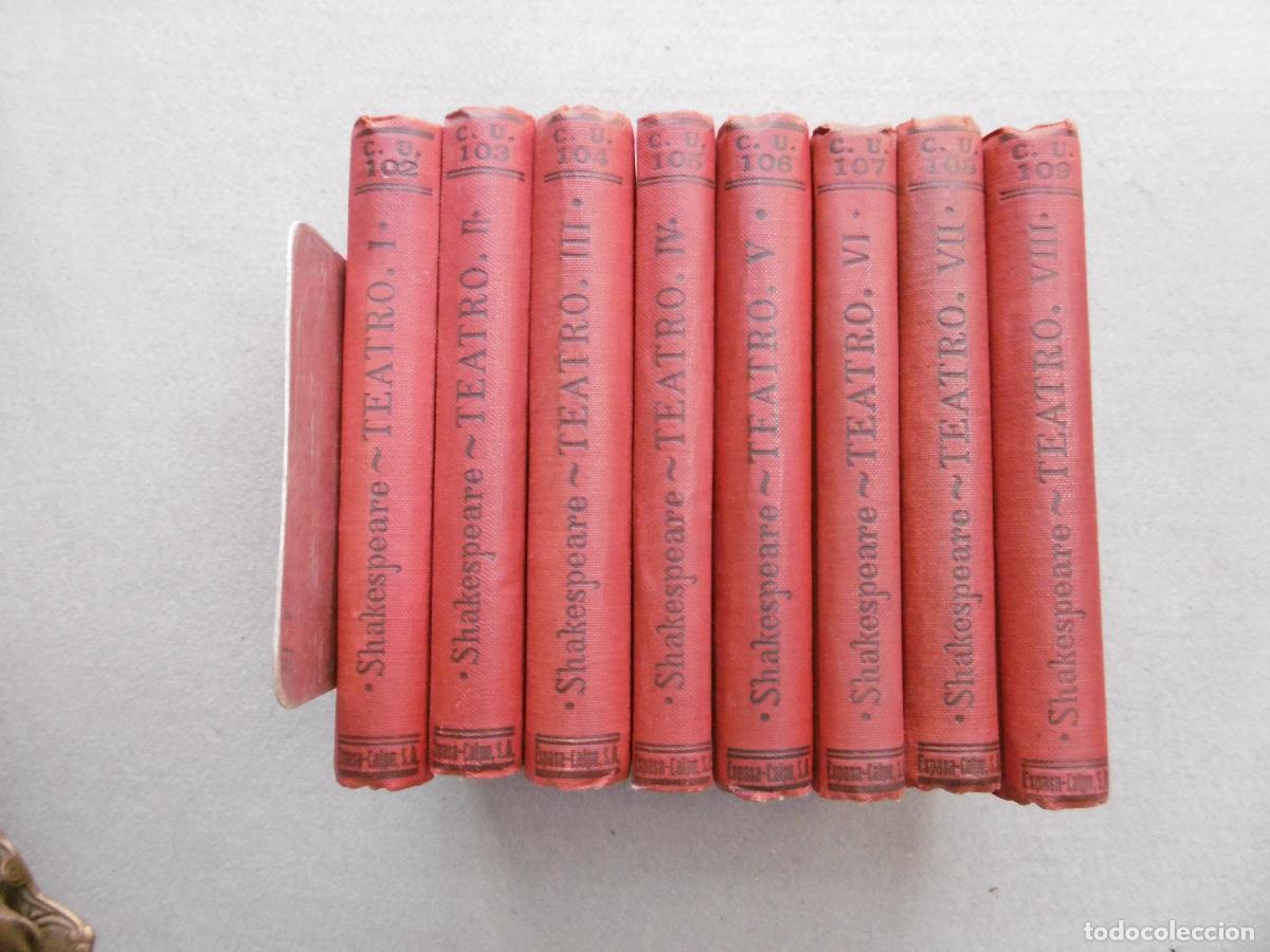 Libros: TEATRO. 16 tomos en 8 vol. - SHAKESPEARE, WILLIAM. - Foto 1