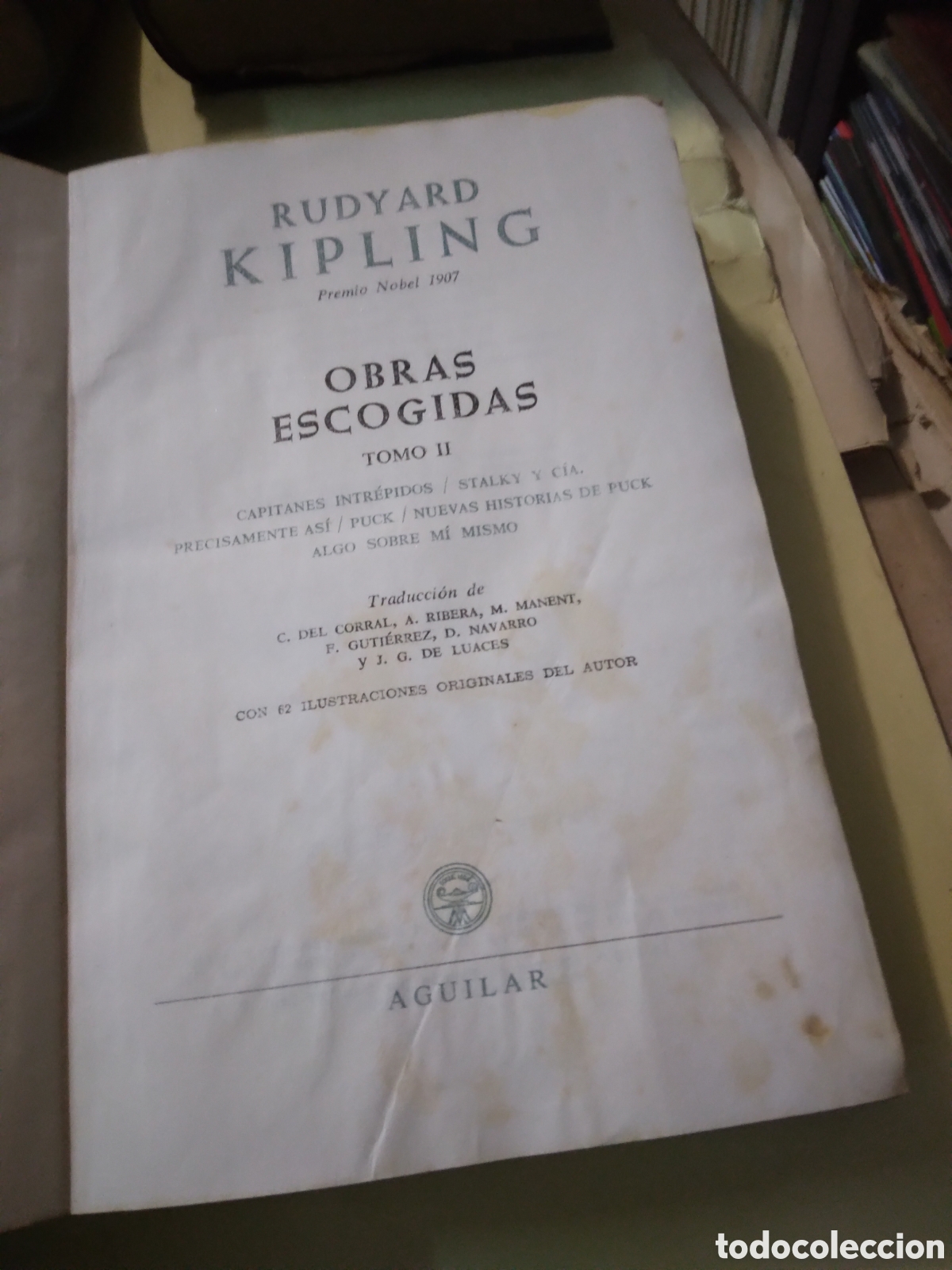 Libros: Rudyard Kipling, obras escogidas, Aguilar - Foto 2