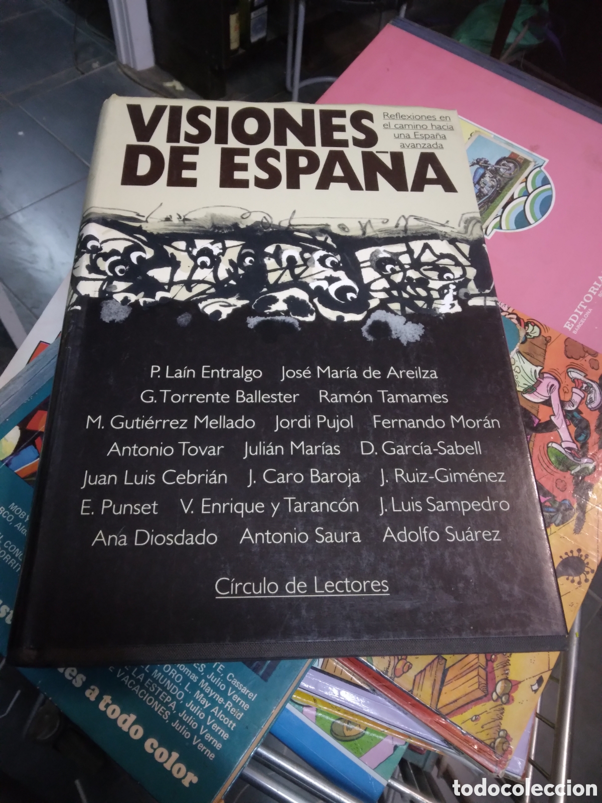 Libros: Visiones de Espa&ntilde;a, C&iacute;rculo de Lectores, Reflexiones - Foto 1