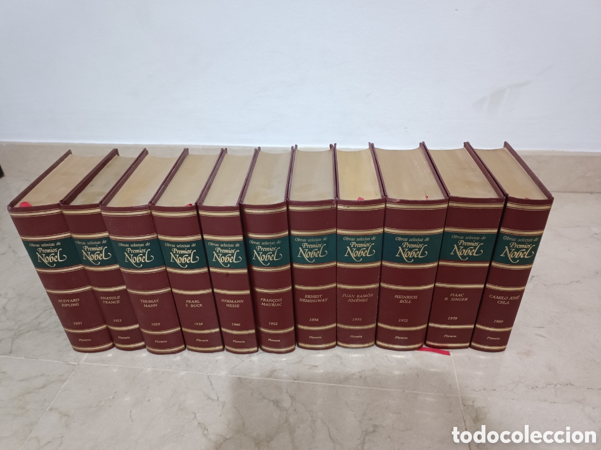 Libros: Obras selectas de premios Nobel. 11 tomos - Foto 1