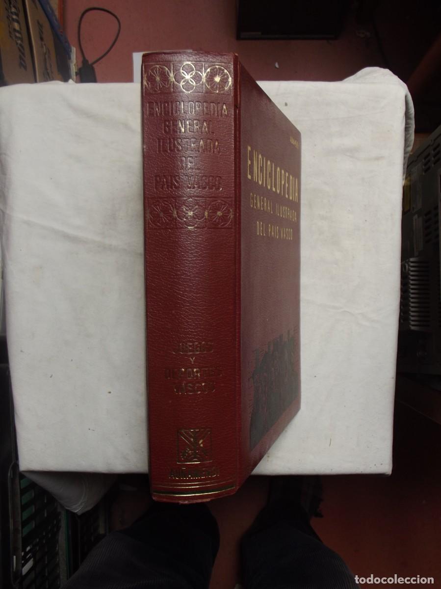 B&uuml;cher: ENCICLOPEDIA GENERAL ILUSTRADA DEL PAIS VASCO JUEGOS Y DEPORTES VASCOS