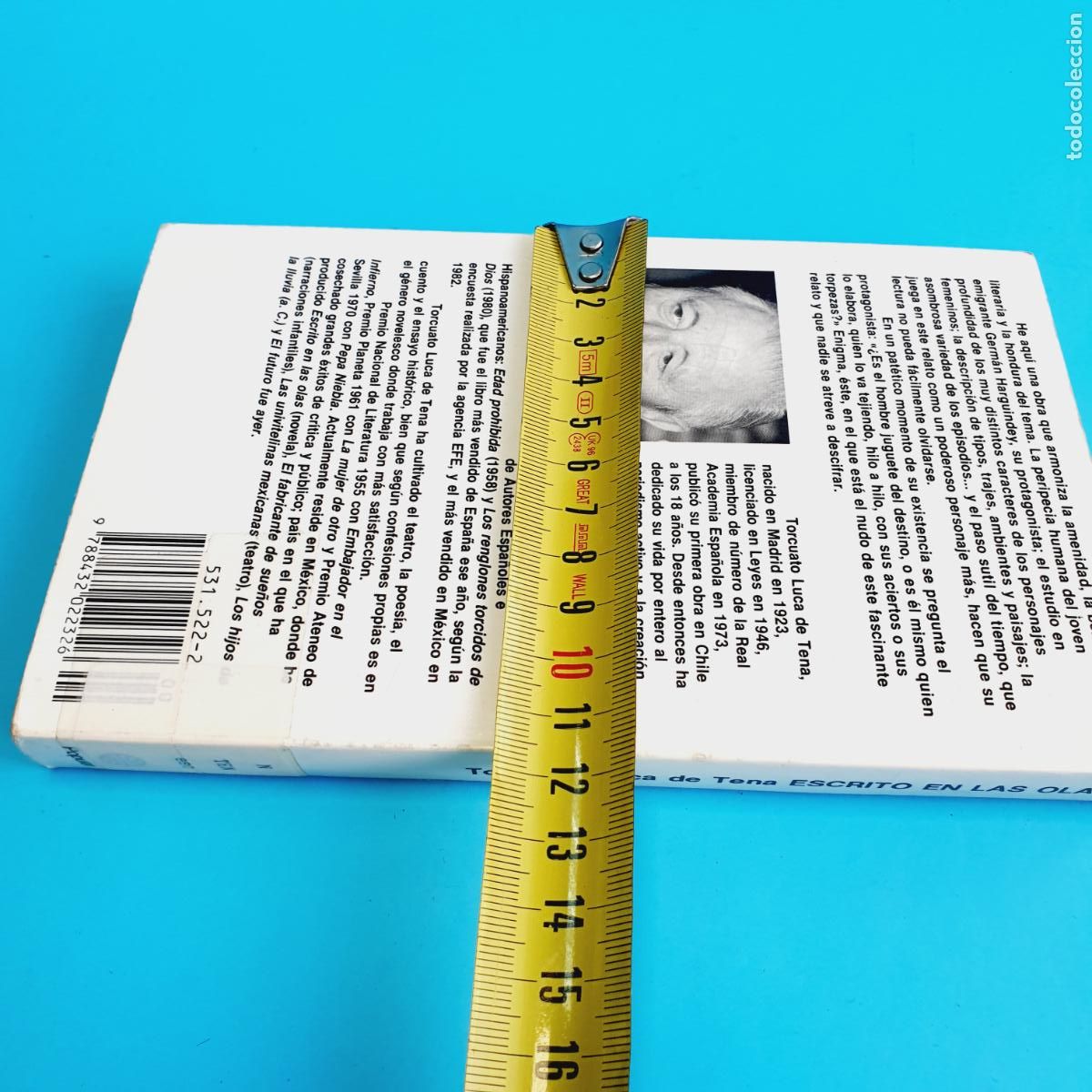 Libros: LIBRO-ESCRITO EN LAS OLAS-TORCUATO LUCA DE TENA- - Foto 13