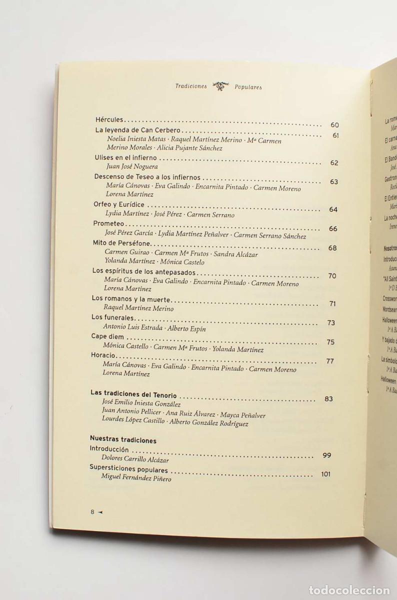 Libros: Las tradiciones populares - I.E.S. Marques de los V&eacute;lez - Foto 4