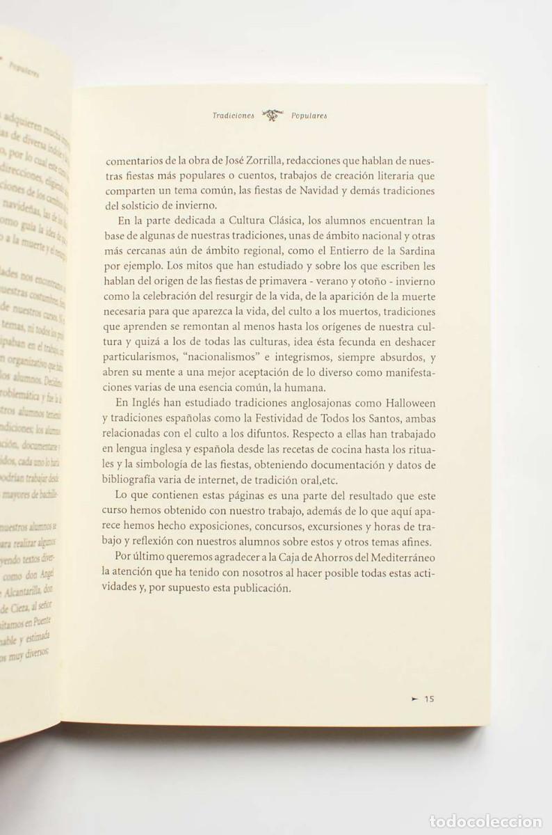 Libros: Las tradiciones populares - I.E.S. Marques de los V&eacute;lez - Foto 9