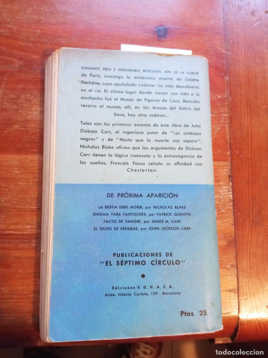 Libros: John Dickson Carr - El crimen de las figuras de cera - Foto 1