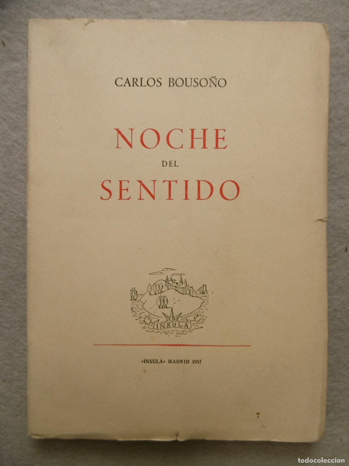 Libros: NOCHE DEL SENTIDO. - BOUSO&Ntilde;O, CARLOS. - Foto 2