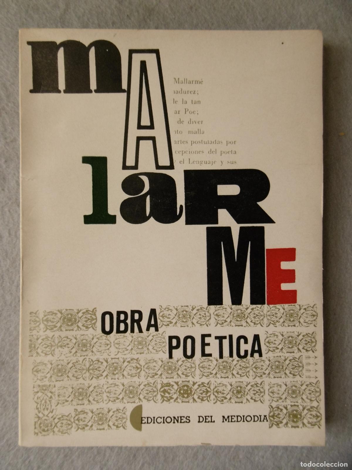 Libros: OBRA PO&Eacute;TICA. - MALLARM&Eacute;, STEPHANE. - Foto 2