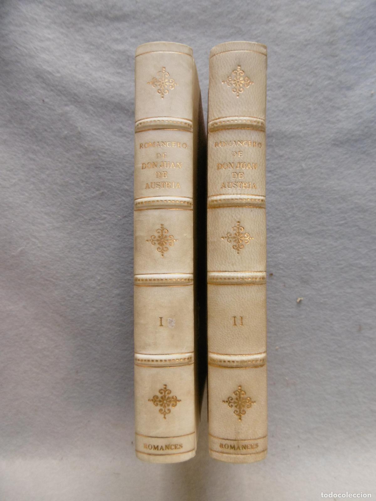 Libros: ROMANCERO. Tomos I y II. - DON JUAN DE AUSTRIA. - Foto 3