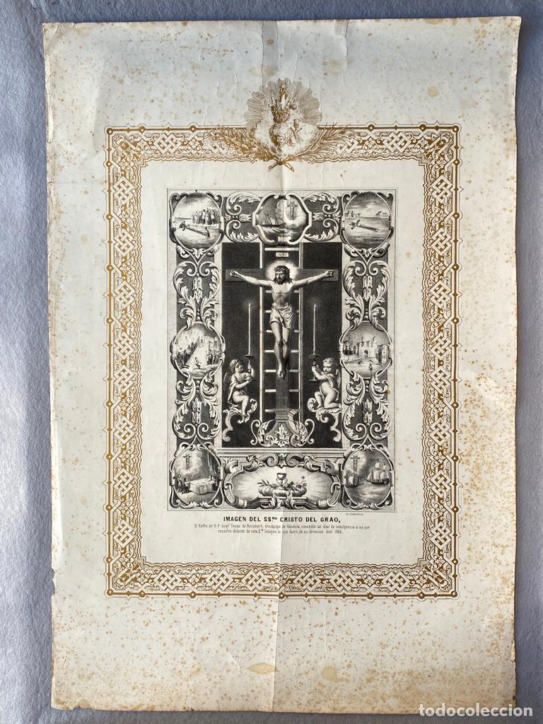 Libros: LITOGRAF&Iacute;A. IMAGEN DEL Ssmo. CRISTO DEL GRAO. - Foto 2