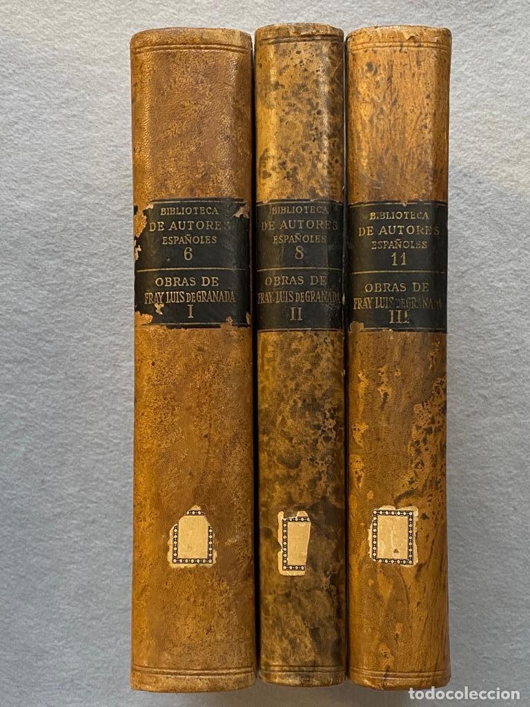 Libros: OBRAS. 3 tomos. - GRANADA, FRAY LUIS. - Foto 4