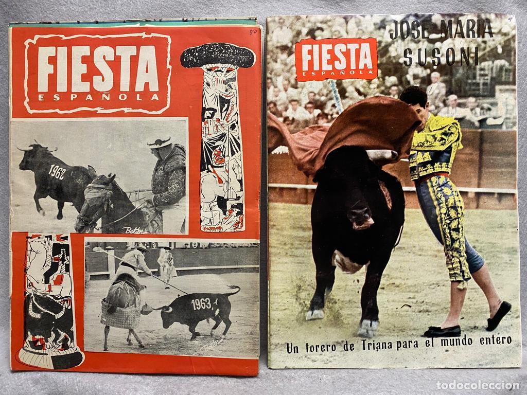 Libros: FIESTA ESPA&Ntilde;OLA. 1963 a&ntilde;o completo. Del 80 al 132. - Foto 2