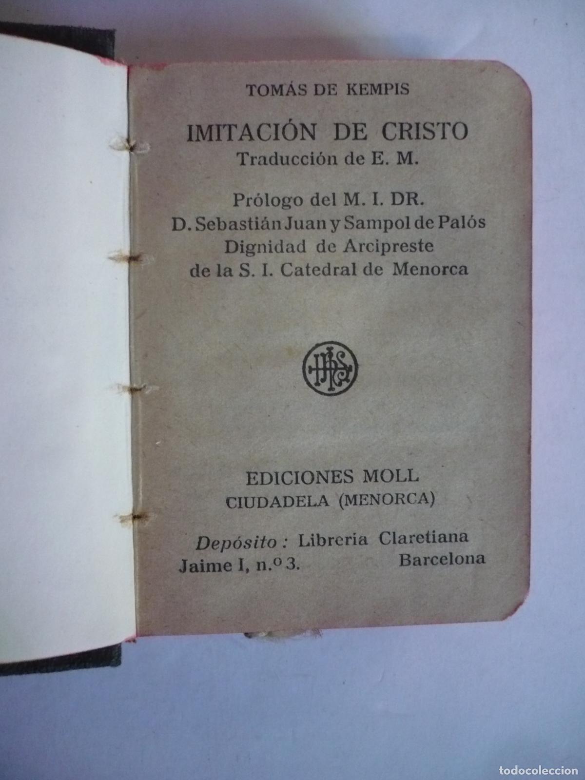 Libros: IMITACI&Oacute;N DE CRISTO. - Foto 4