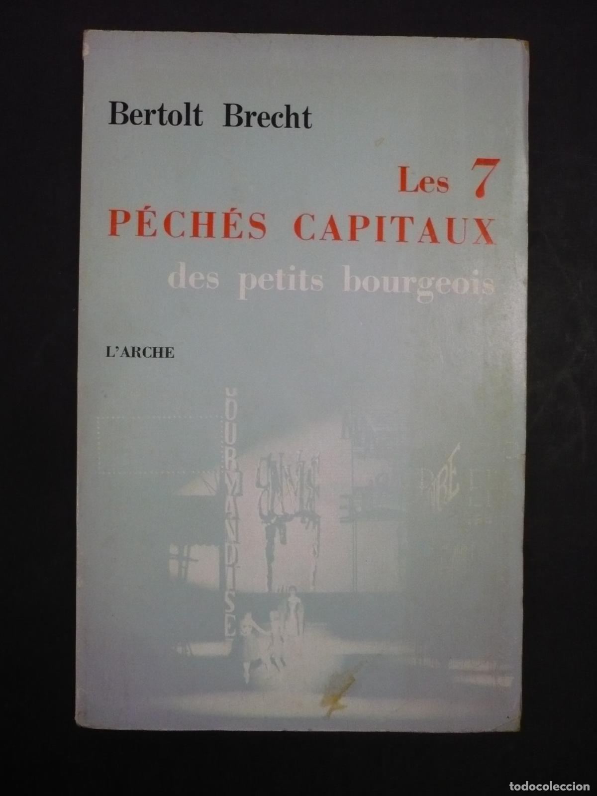 Libros: LES 7 P&Eacute;CH&Eacute;S CAPITAUX DES PETITS BOURGEOIS. - BRECHT, BERTOLT. - Foto 2