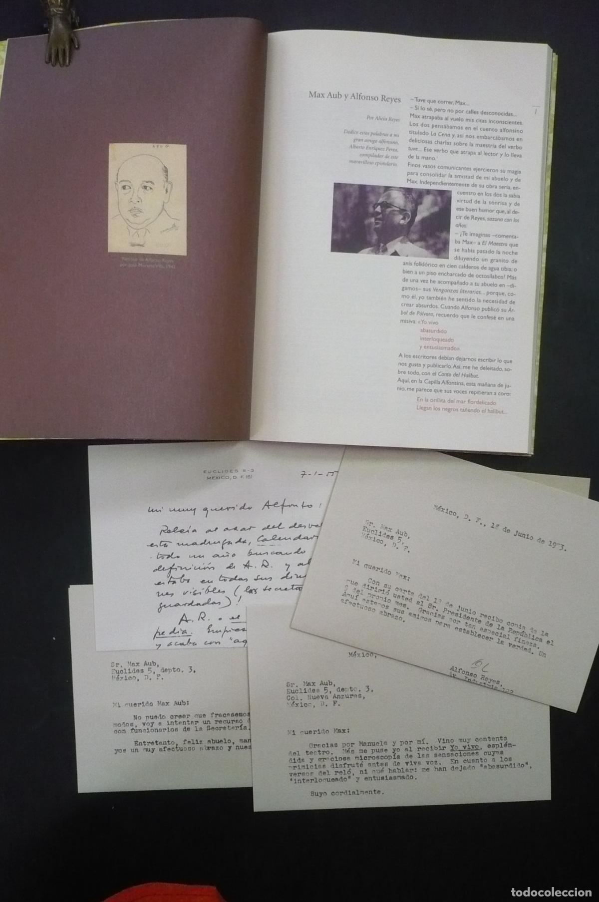 Libros: ALFONSO REYES - MAX AUB. EPISTOLARIO 1940-1959. - Foto 2