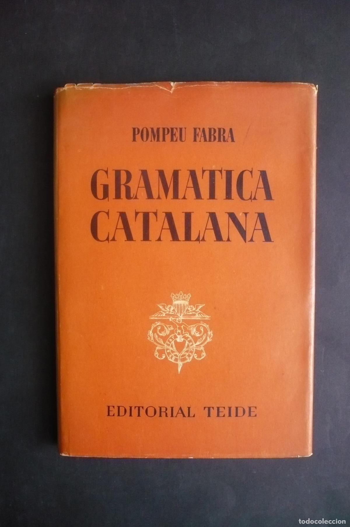 Libros: GRAM&Agrave;TICA CATALANA. - FABRA,M POMPEU. - Foto 2