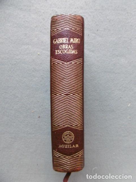 Libros: OBRAS ESCOGIDAS. Colecci&oacute;n Joya. - MIR&Oacute;, GABRIEL. - Foto 4