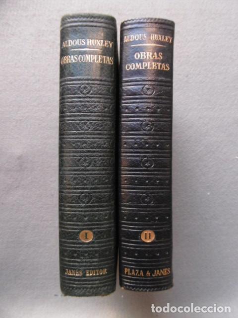 Libros: OBRAS COMPLETAS. Tomos I y II. - HUXLEY, ALDOUS. - Foto 4