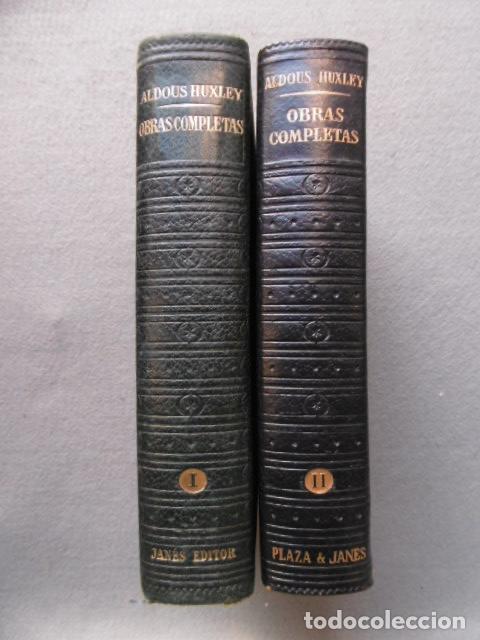 Libros: OBRAS COMPLETAS. Tomos I y II. - HUXLEY, ALDOUS. - Foto 1