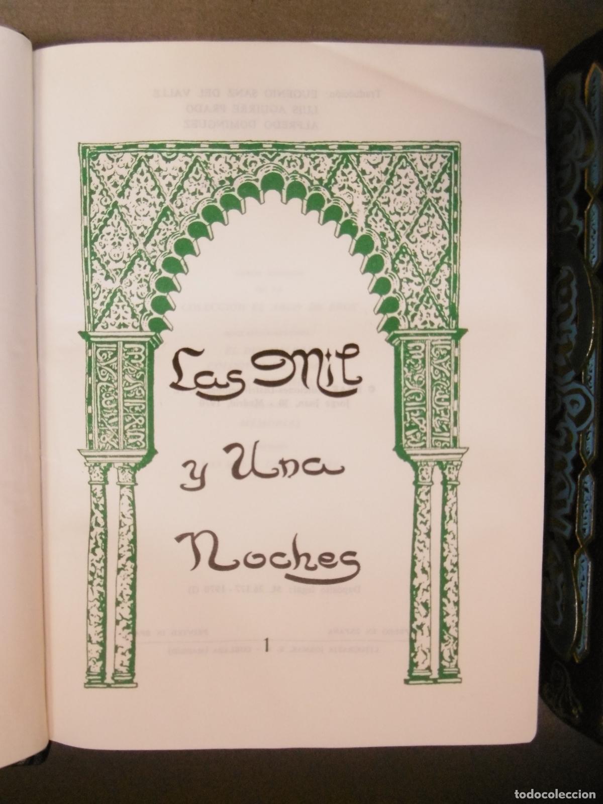 Libros: LAS MIL Y UNA NOCHES. 2 vol. - Foto 26