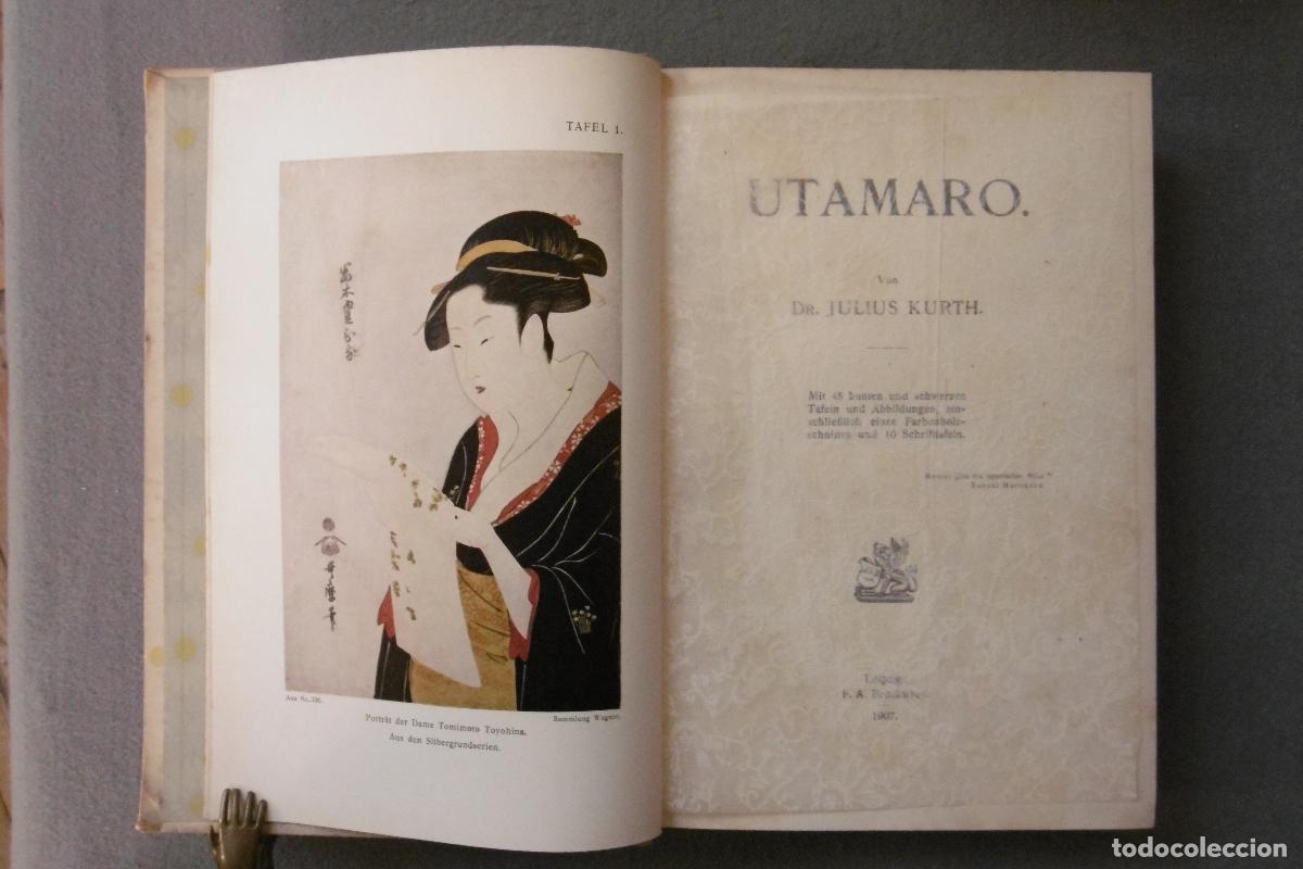 Libros: UTAMARO. - KURTH, JULIUS. - Foto 2
