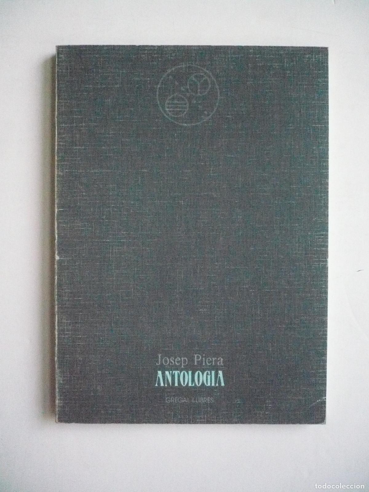 Libros: ANTOLOGIA. - PIERA, JOSEP. - Foto 2