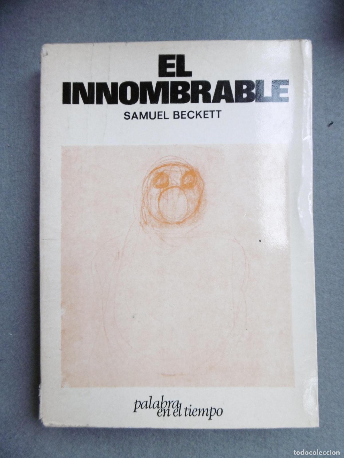 Libros: EL INNOMBRABLE. - BECKETT, SAMUEL. - Foto 2