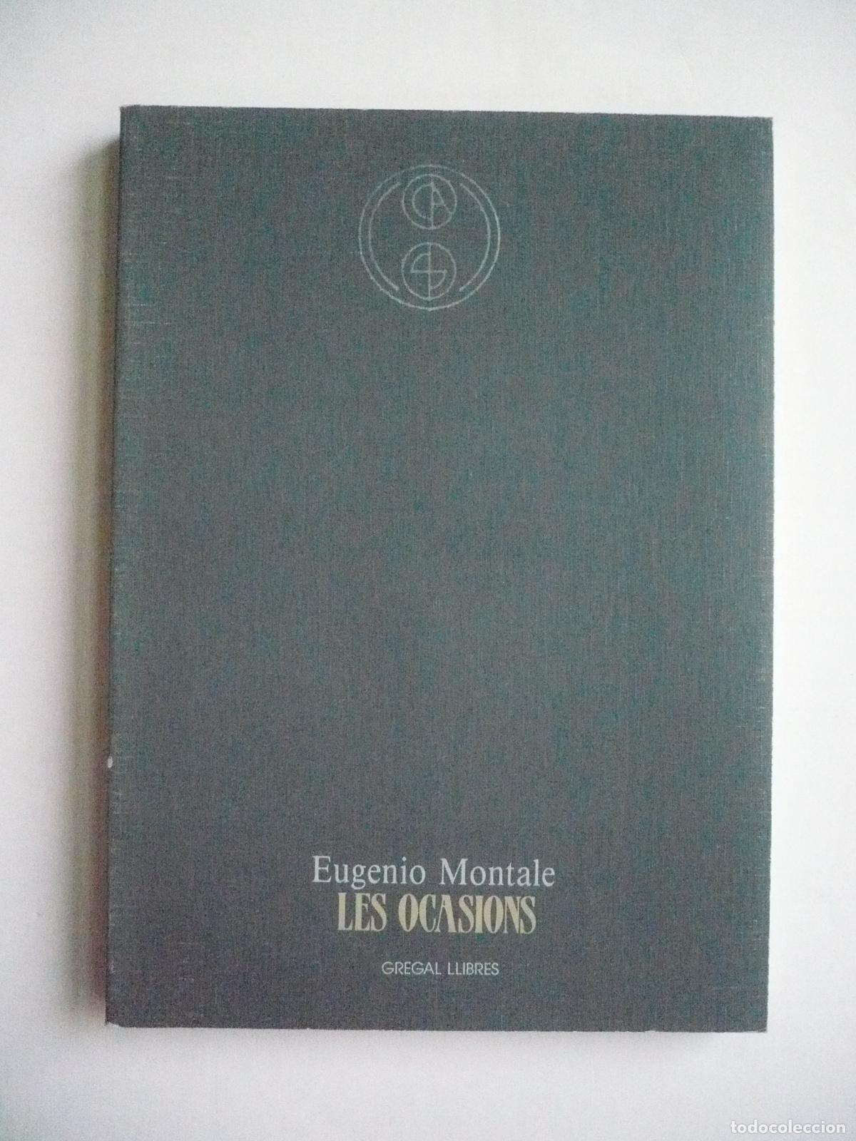 Libros: LES OCASIONS. - MONTALE, EUGENIO. - Foto 2