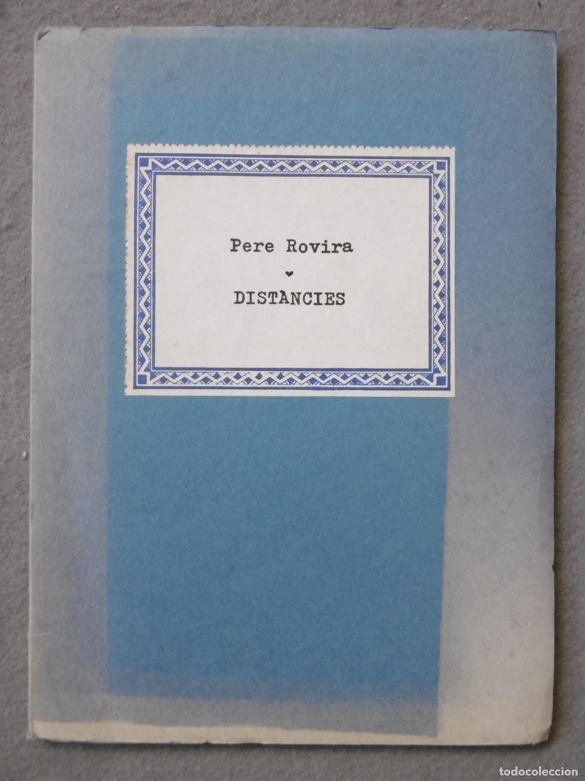 Libros: DIST&Agrave;NCIES. - ROVIRA, PERE. - Foto 1
