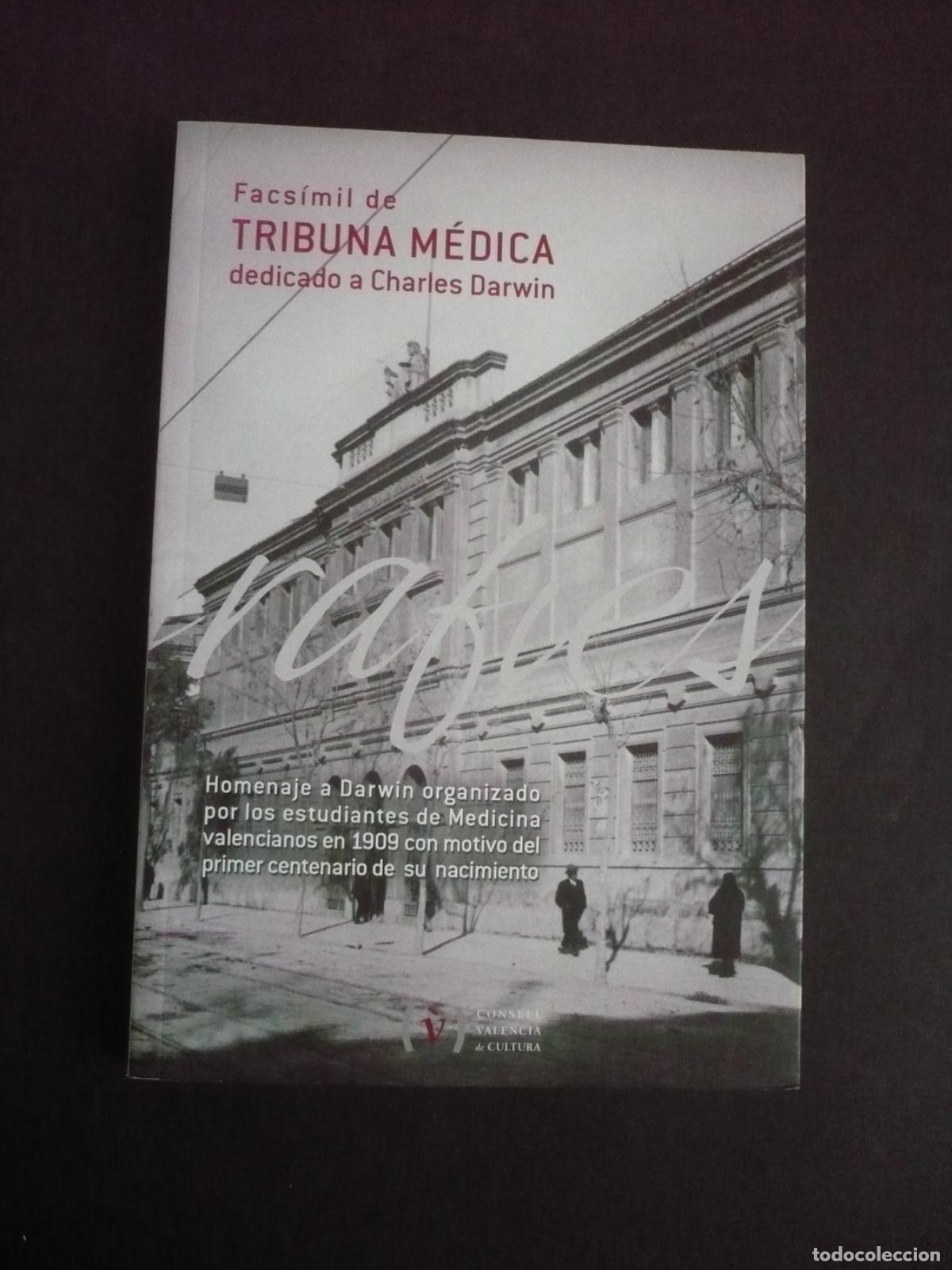 Libros: FACS&Iacute;MIL DE TRIBUNA M&Eacute;DICA DEDICADO A CHARLES DARWIN. - Foto 2