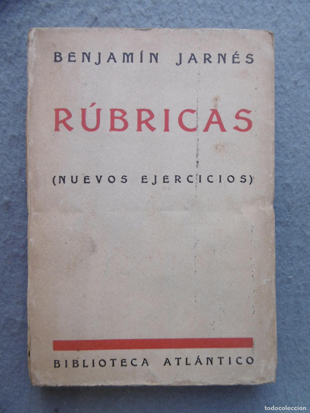 Libros: R&Uacute;BRICAS. (nuevos ejercicios). 1&ordf; edici&oacute;n. - JARN&Eacute;S, BENJAM&Iacute;N. - Foto 1