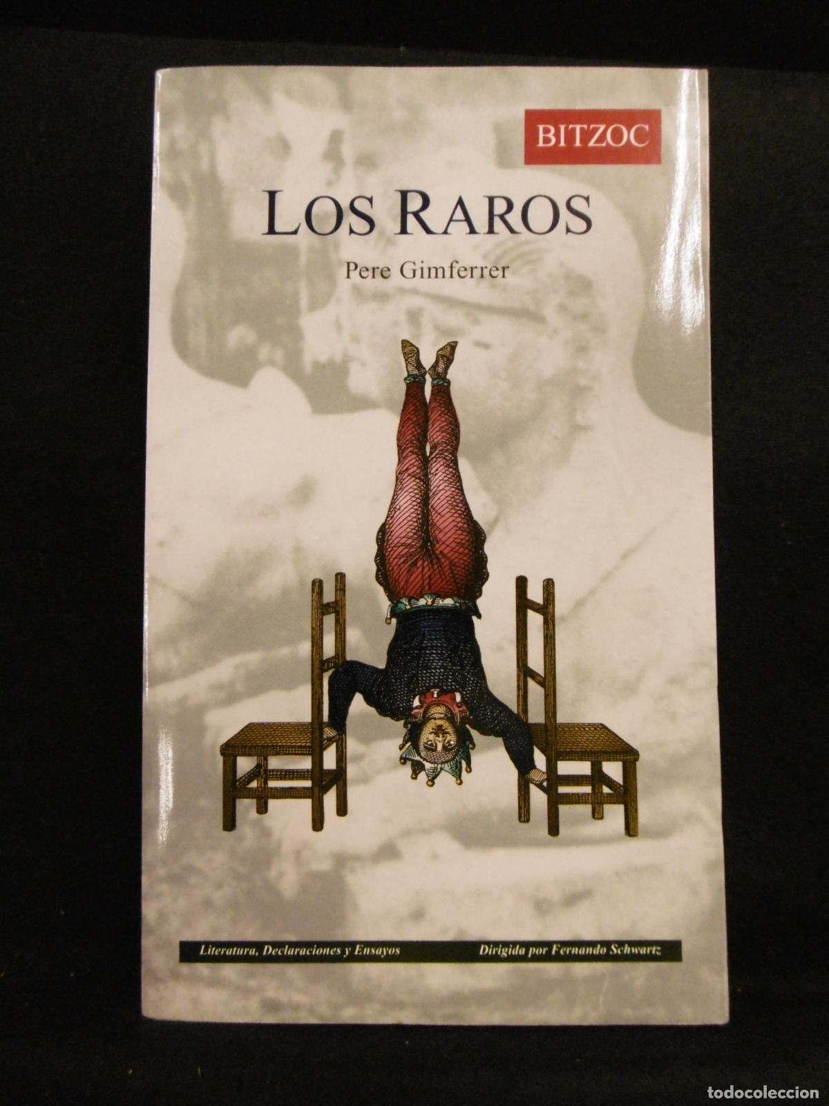 Libros: LOS RAROS. - GIMFERRER, PERE. - Foto 2