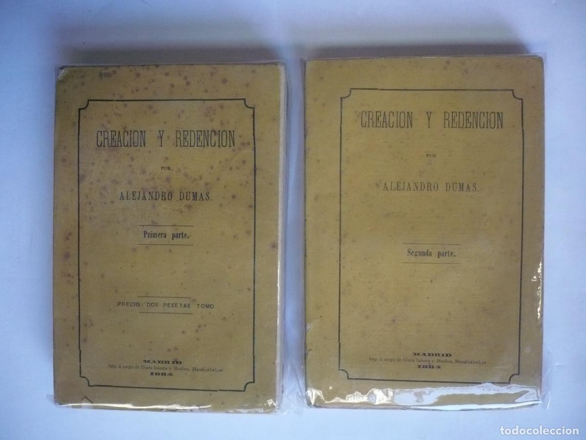 Libros: CREACION Y REDENCION. - DUMAS, ALEJANDRO. - Foto 2