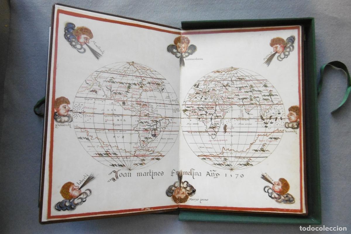 Libros: ATLAS PORTULANO. Facs&iacute;mil. - MARTINES, JOAN. - Foto 3