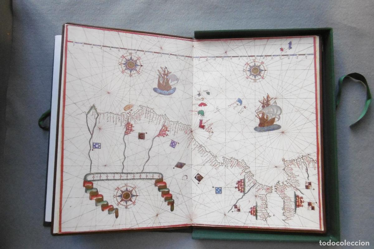 Libros: ATLAS PORTULANO. Facs&iacute;mil. - MARTINES, JOAN. - Foto 4