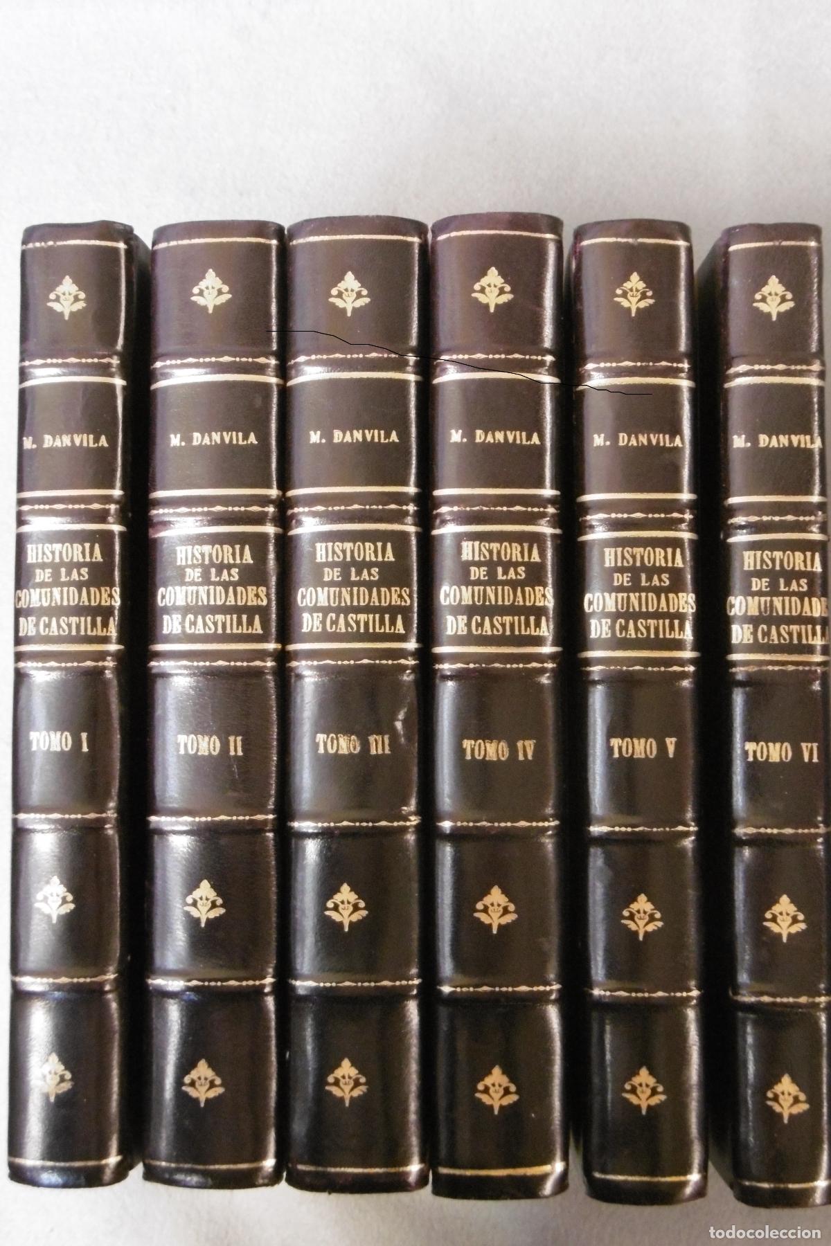 Libros: HISTORIA CR&Iacute;TICA Y DOCUMENTADA DE LAS COMUNIDADES DE CASTILLA. - DANVILA, MANUEL. - Foto 1
