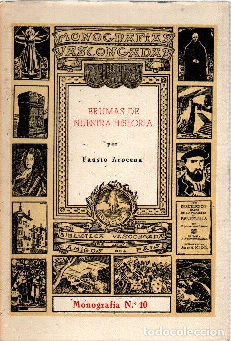Libros: Brumas de nuestra historia - Arocena, Fausto - Foto 1