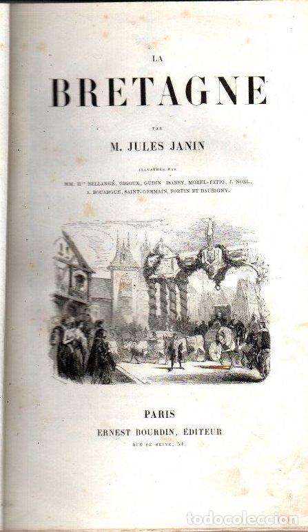 Libros: La Bretagne - Janin, M. Jules - Foto 1
