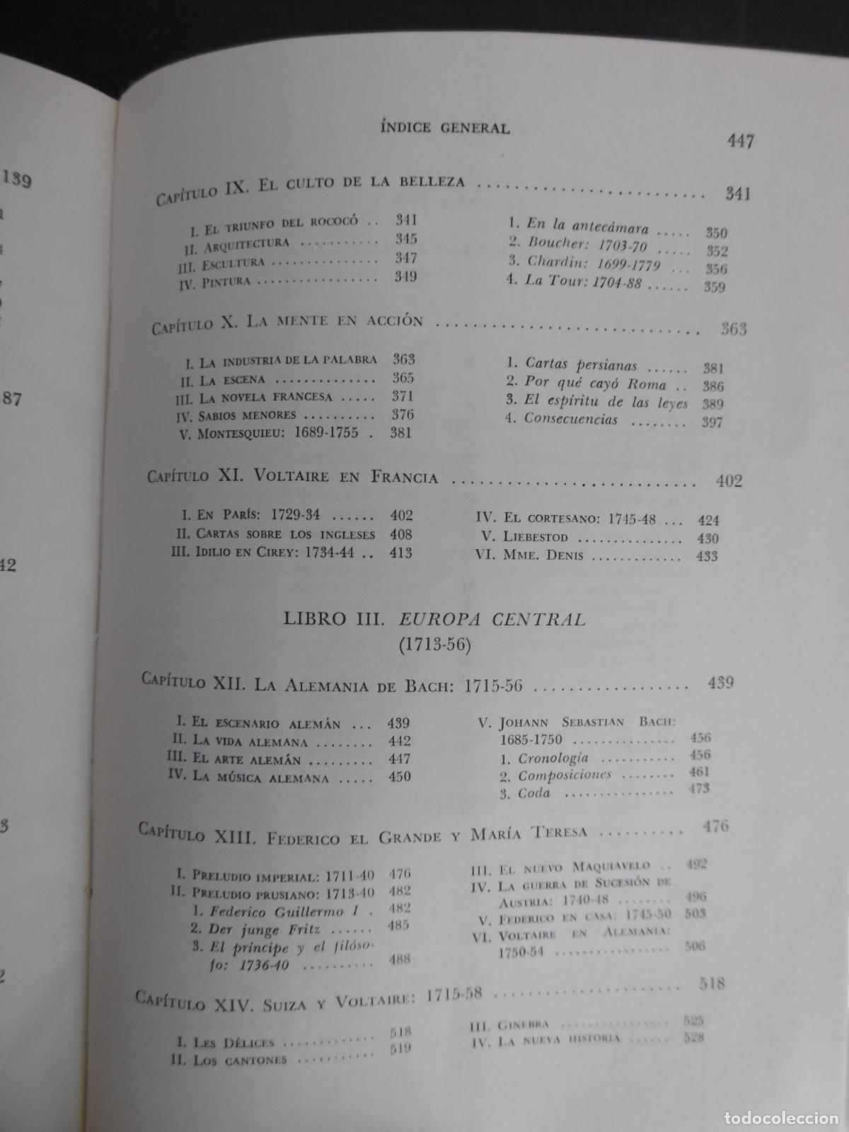 Libros: LA EDAD DE VOLTAIRE. - DURANT, WILL; DURANT, ARIEL. - Foto 19