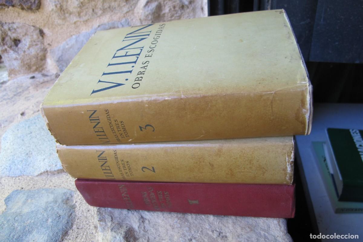 Libros: V. I. LENIN OBRAS ESCOGIDAS EN TRES TOMOS