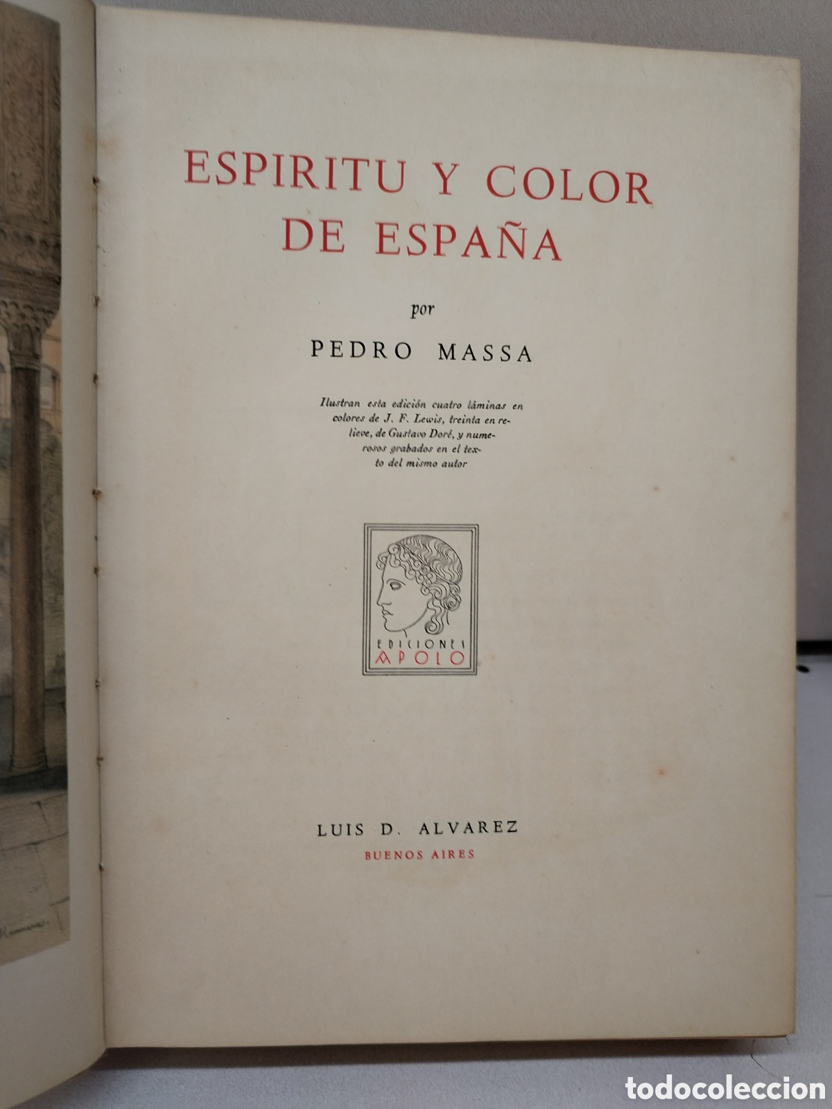 Libros: ESPIRITU Y COLOR DE ESPA&Ntilde;A - PEDRO MASSA - Foto 2