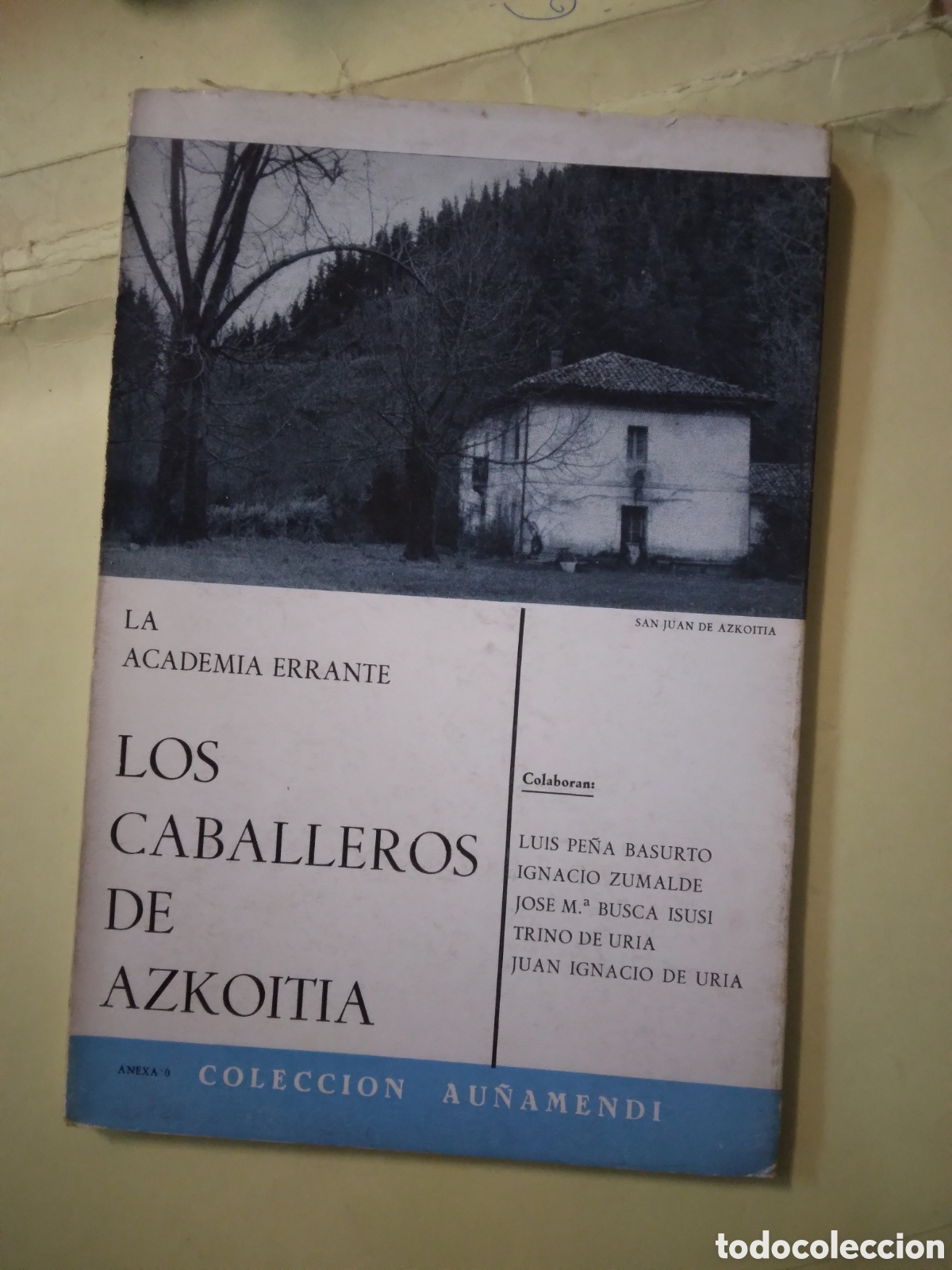 Libros: Los caballeros de Azkoitia, Au&ntilde;amendi, - Foto 1