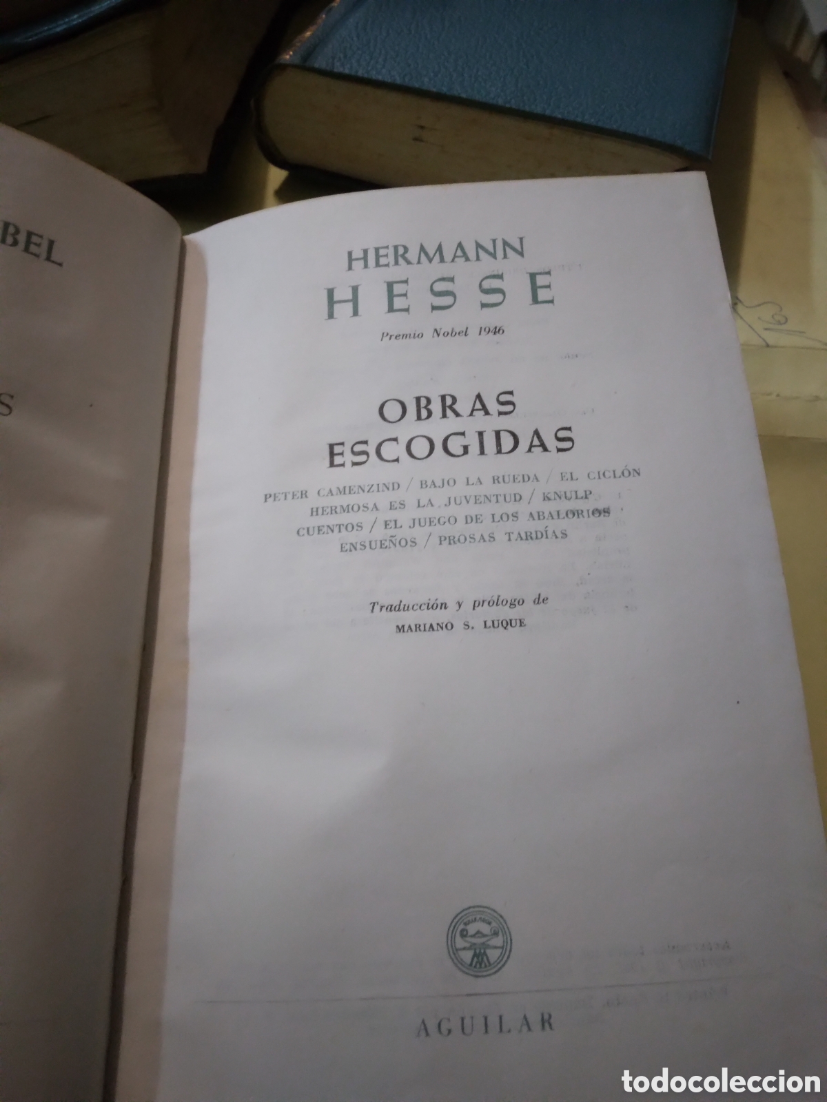 Libros: Hermann Hesse, Obras escogidas,Aguilar - Foto 2