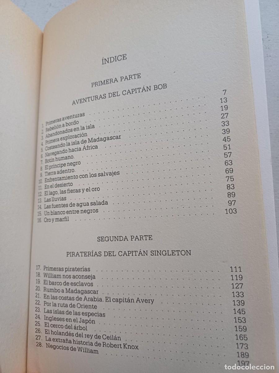 Libros: Vida, aventuras y peripecias del famoso Capit&aacute;n Singleton - Daniel Defoe - Foto 2