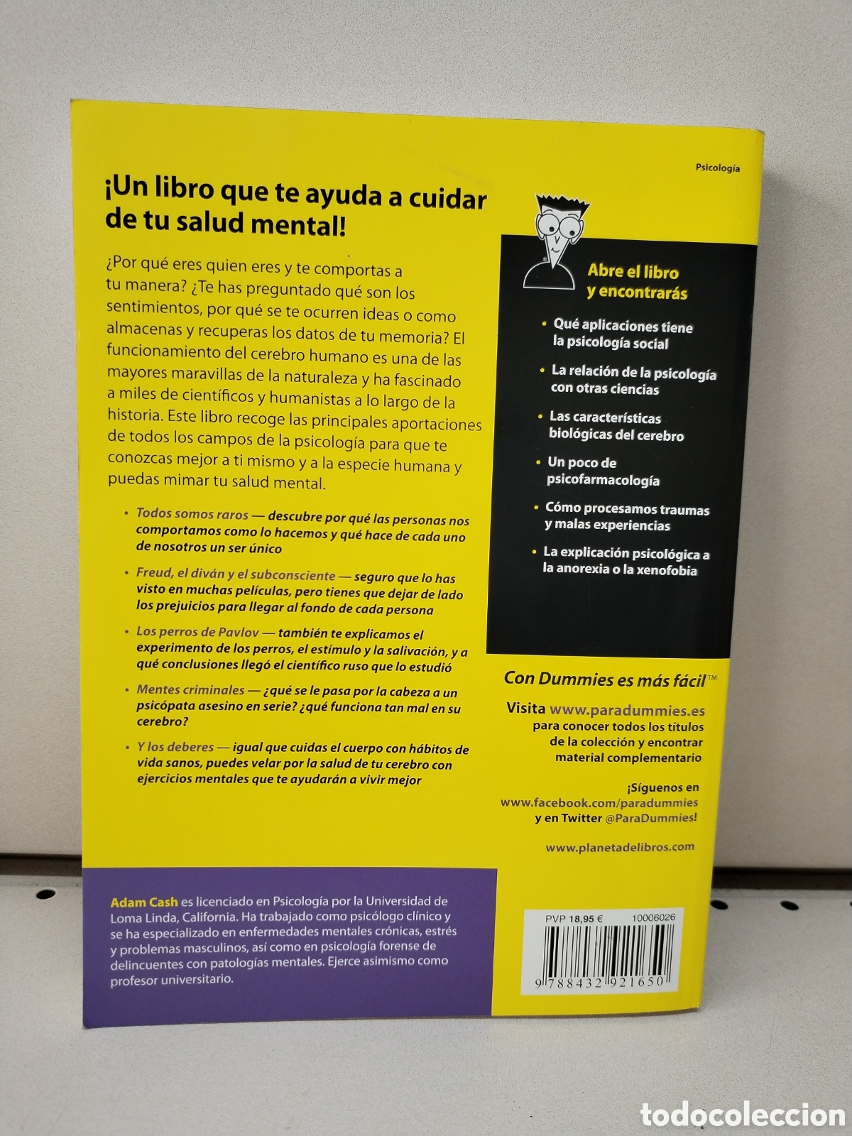 Libros: Psicolog&iacute;a Para Dummies - Cash, Adam - Foto 2
