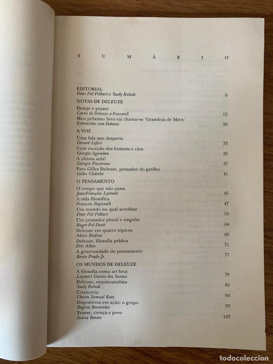 Libros: Cadernos de Subjetividade: Gilles Deleuze - Foto 3