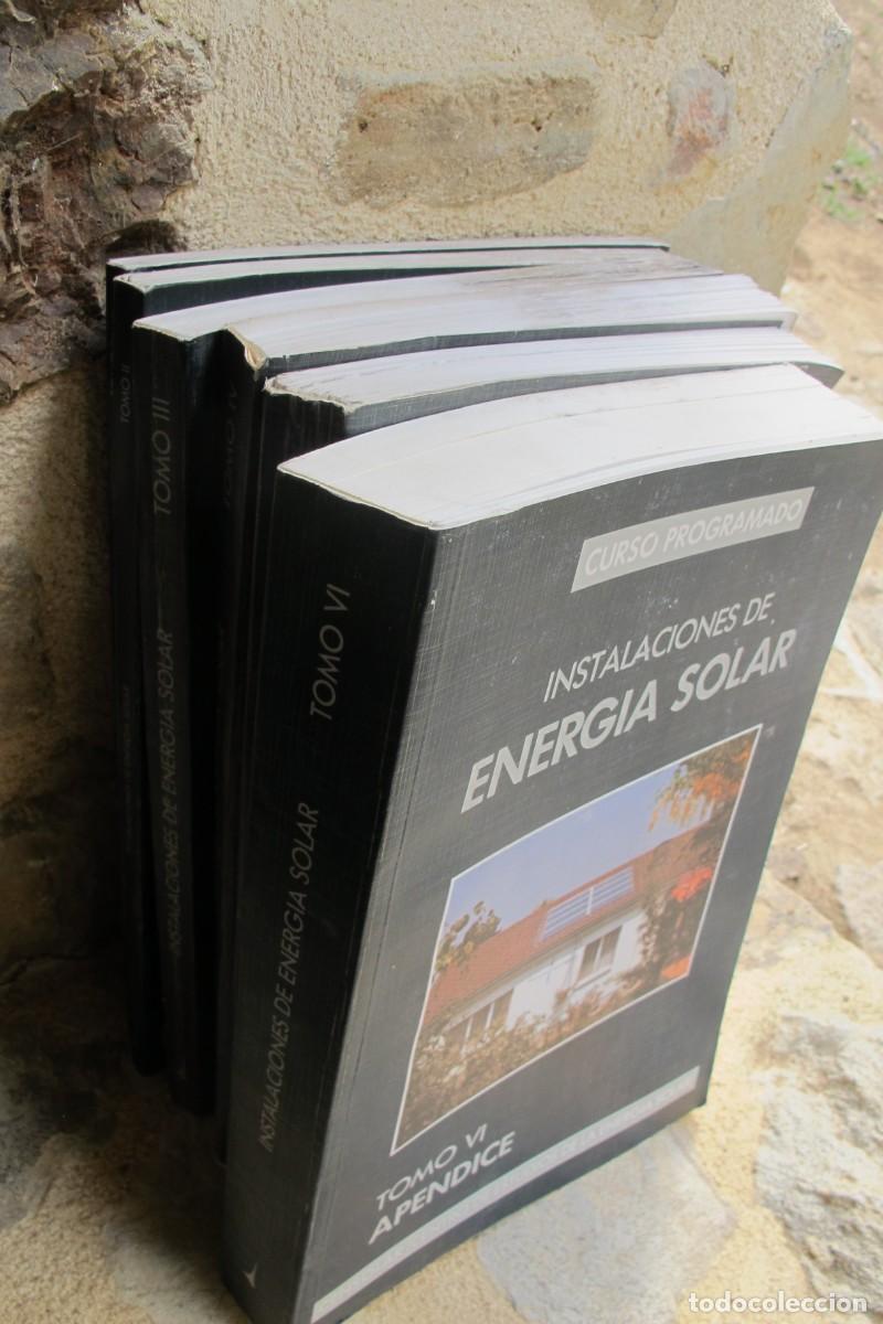 B&uuml;cher: INSTALACIONES DE ENERGIA SOLAR COMPLETA 6 TOMOS. CENSOLAR CENTRO DE ESTUDIOS DE LA ENERGIA SOLAR