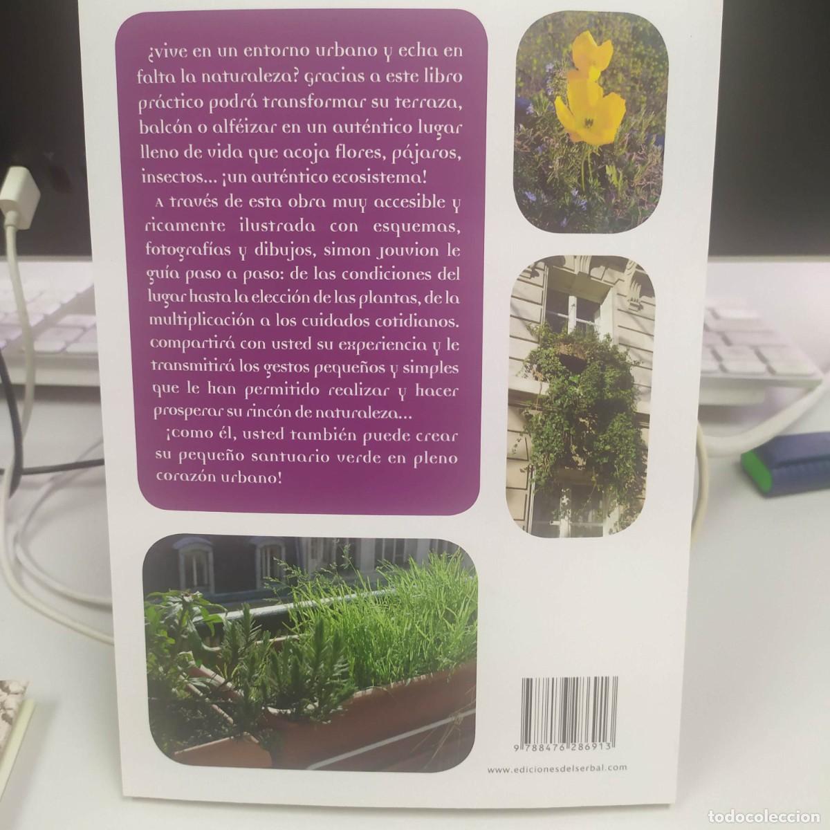 Libros: Un ecosistema en mi balc&oacute;n - Simon Jouvion - Ediciones del Serbal, 2012 - Foto 2